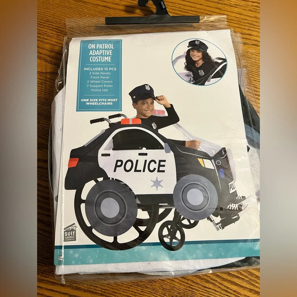 Police Adaptive Costume for Wheelchairs